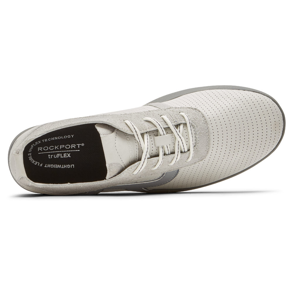 Zapatillas Rockport Hombre Mexico - Truflex Fly Blancos - UWOPB9842